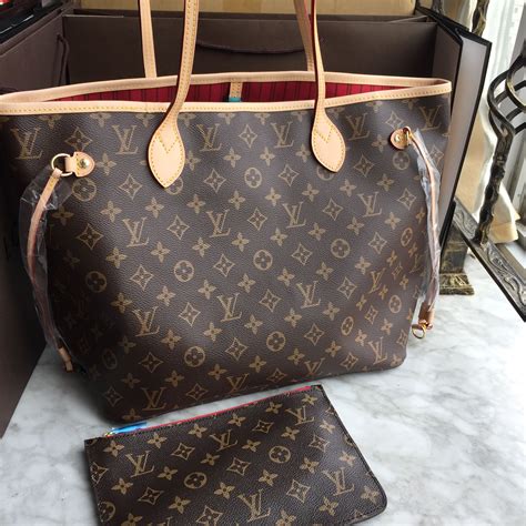 lv neverfull red inside|louis vuitton Neverfull.